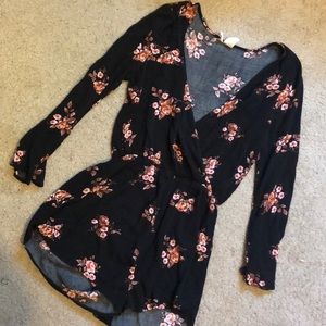 Long sleeve romper